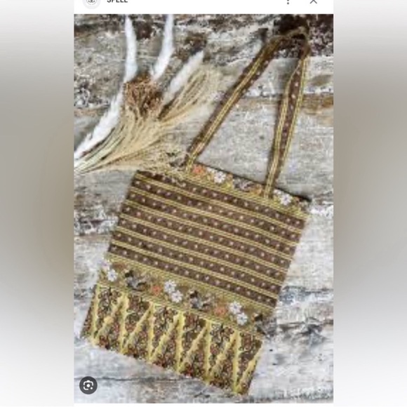 Spell BNWT renew tote bag-earth Brown
Patterned Tote Bag - Picture 4 of 6